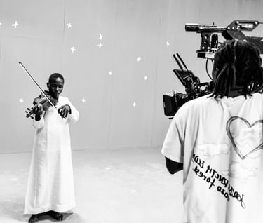 music video production with green screen