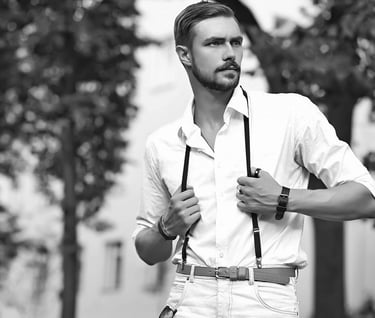 chemise homme preppy