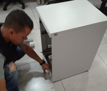 arreglar reparar silla de oficina a domicilio repuesto ruedas piston