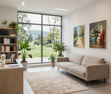 white and black abstract painting