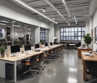 white and black abstract painting