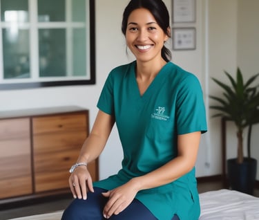 woman smiling wearing denim jacket