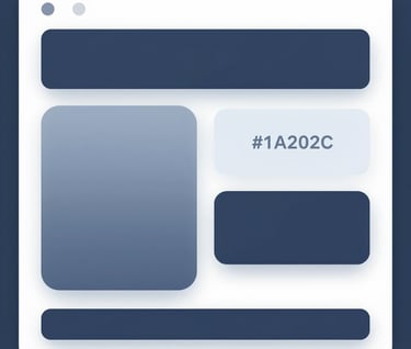 A clean and sophisticated UI design of a game menu, featuring translucent panels and minimalist buttons. Sophisticated use of #1A202C and #A7BCCB tones. Engaging and professional layout.