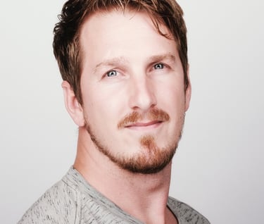 portrait a man with a beard LinkedIn profile picture