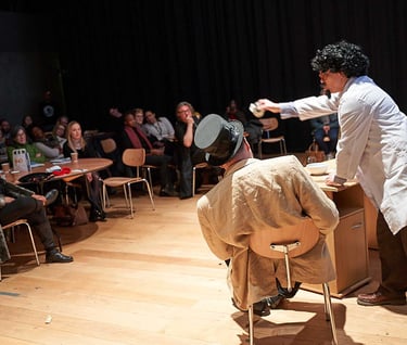 Theatre performance male doctor Nottingham Contemporary 
