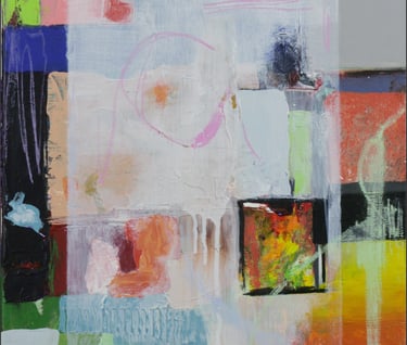 Intuitive painting, abstract painting