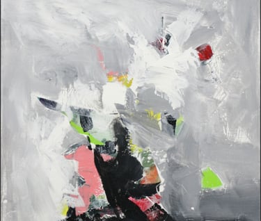An intuitifve abstract painting