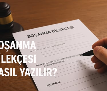 Boşanma Dilekçesi Örneği