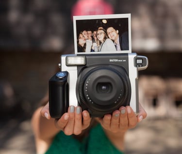 momentinis fotoaparatas, nuoma, intax, wide, 300, renginiams, vestuvems, nuoma