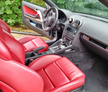 detailing huile cuir auto