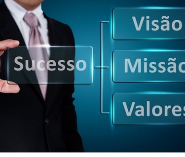 Missão, valores e visão da empresa T&P Análises