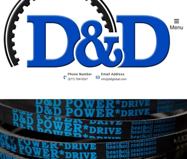 D&D Powerdrive Power Transmission belts