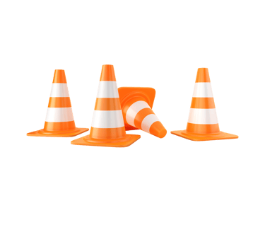 El cono: uno de los mejores amigos de un blocker