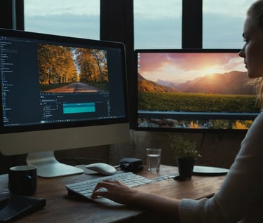 content creation and editing images with photoshop at shropshire web services