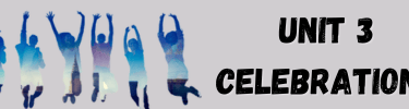 unit 3 common core celebrations, english course, common core