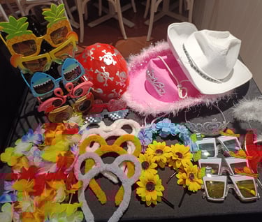 a table with props