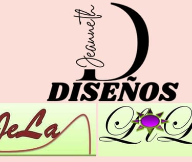 Un nombre de mujer y un corazón sobre un fondo rosa