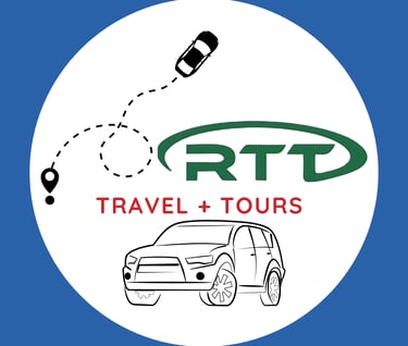 a car with a road trip around the world