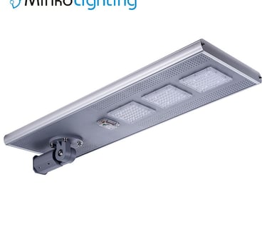 MNK-WL08 low maintenance, and long lifespan solar street lights with grey color and head adjustable