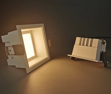 MNK-DNS001 square recessed downlight 145x145mm supermarket decorative down light led