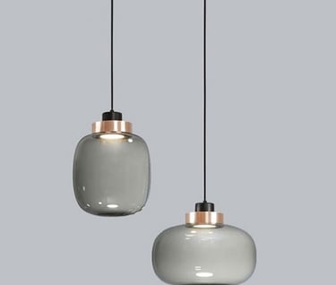 MNK-PD072 new simple glass chandelier