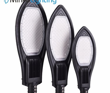 MNK-ST001 three different types of led street light fixtures