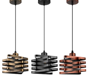 MNK-LC24 Pendant Light Fixture Modern Creativity Pendant Light Pentagram Shape Hanging Lamp Fixtures