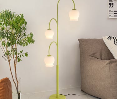 MNK-FL180 Stehlampe, kreisförmig, einfaches Licht, stehend, LED-Dekoration for Zuhause, Wohnzimmer