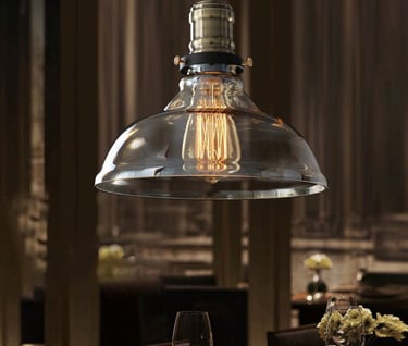MNK-LC28 suspension en verre E27 Led suspension plafonnier de style moderne pour le couloir de bar