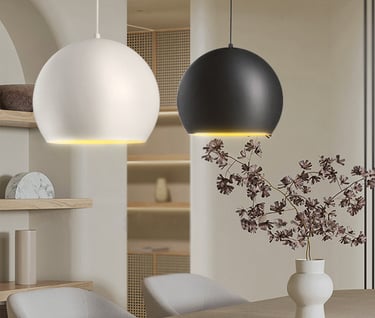 MNK-PD087 Lampe pendante LED en aluminium nordique ronde mode moderne