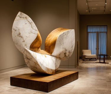 sculpture galerie d'art experience interactive