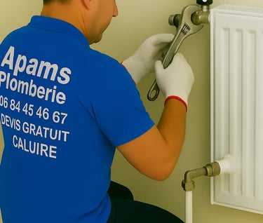 urgence remplacement vanne reglage radiateur plombier caluire 69300