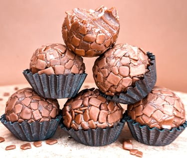 5 bolitas de brigadeiro