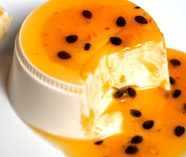 moussse de maracuya fruta de la pasion