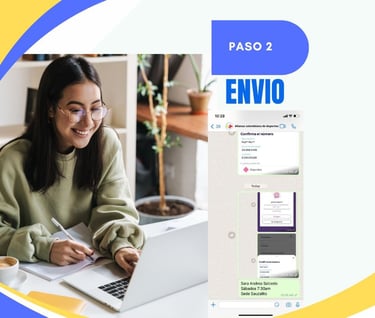 Curso de natacion formas de pago paso 2