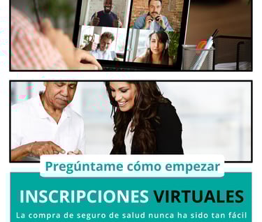 a woman is shown on a laptop screen