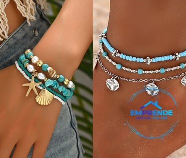 a woman's footwear with a bracelet bracelet