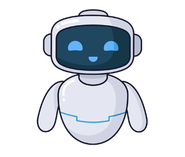 Image of a friendly AI Robot welcoming you