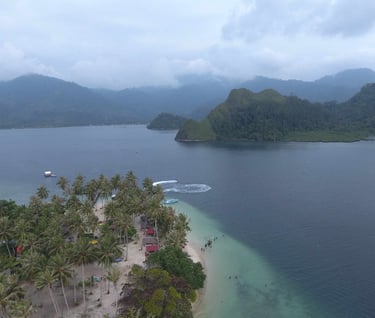 Pulau Pasumpahan view