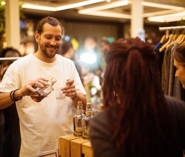 Rhum'Fluence en dégustation