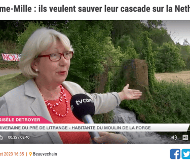 reportage de tvcom sur la cascade
