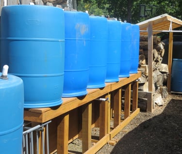 Water Barrel collection system
