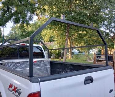 Truck Rack on a Truck