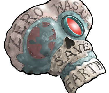 The shield Zero Waste, Save Earth of the EOTM