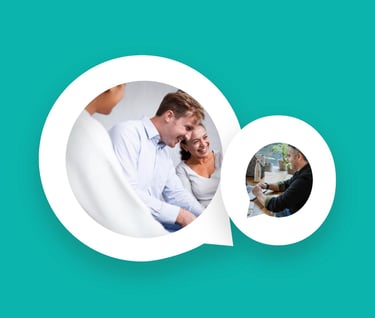 Logo Odis con foto de personas en el interior