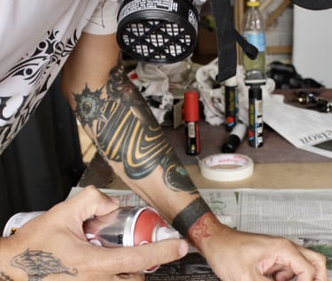 Pintura personalizada para eternizar memórias e sentimentos.