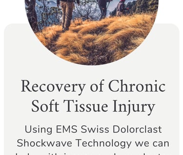 Recovery of Chronic Soft Tissue Injury