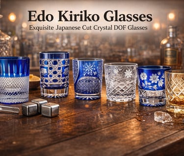 Edo Kiriko Glass Manufacturer in China