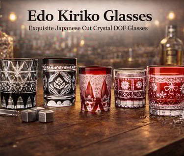 Edo Kiriko Glass Manufacturer in China