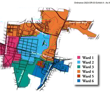 Riverdale Park 2023 Ward Boundaries
